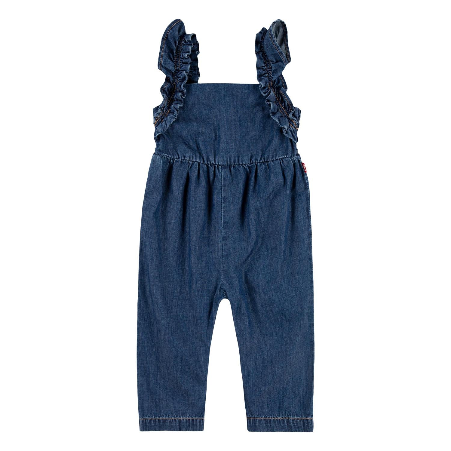 LEVIS 0-3ÅR Ruffle strap jumpsuit