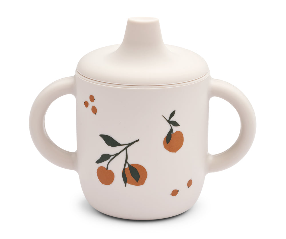 LIEWOOD Neil Sippy Cup,Peach/Sandy Sand Mix