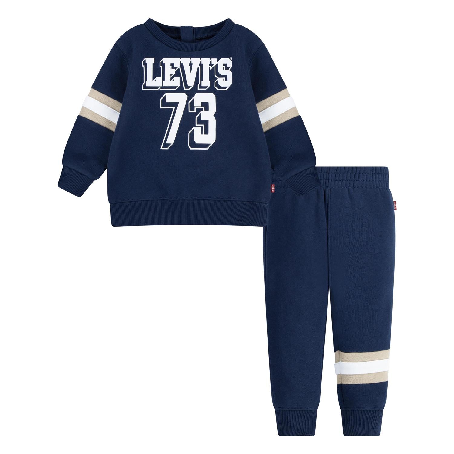 LEVIS 0-3ÅR Two piece set Mørkeblå