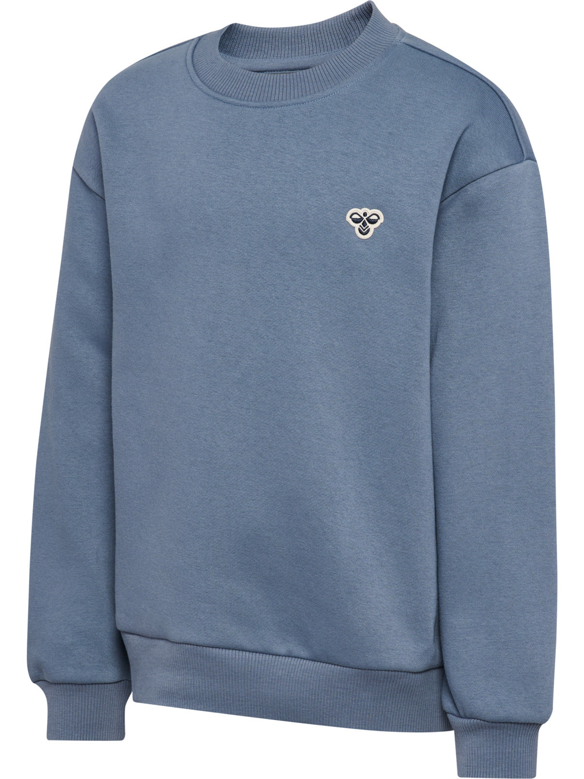 HUMMEL 4-10ÅR Loose Crewneck Bee Jr Jeans Blå