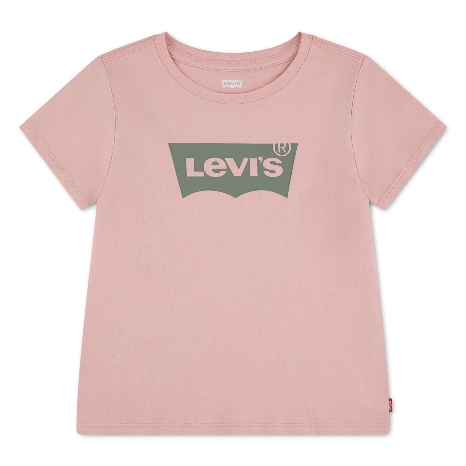LEVIS 4-14ÅR T-skjorte m/stor logo Rosa