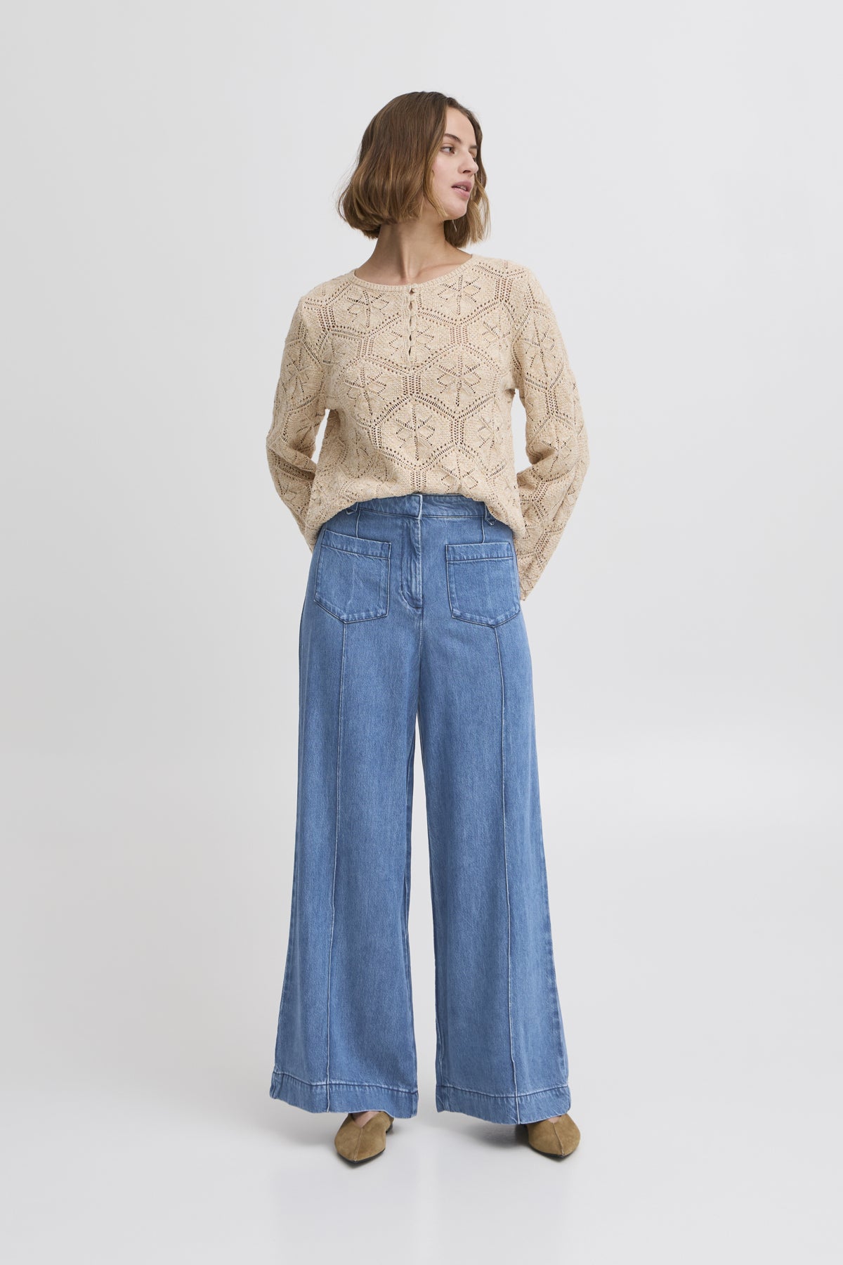 ATELIER RÊVE Irrisle Pants Denim