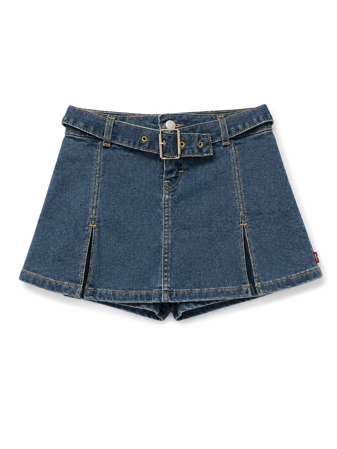 LEVIS 4-14ÅR Plissert Skort m/belte