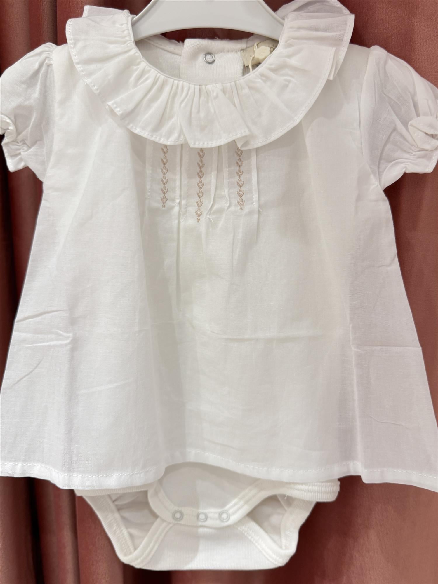WEDOBLE Bluse m/body Krem