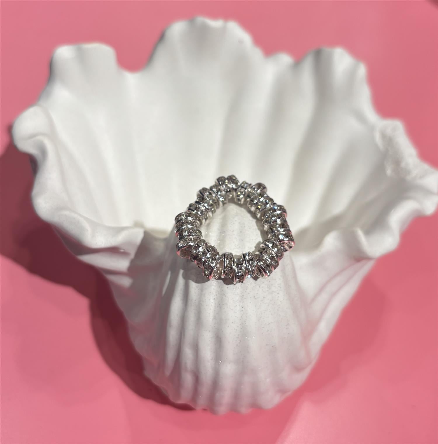 BOW 19 Glow Big Ring Silver