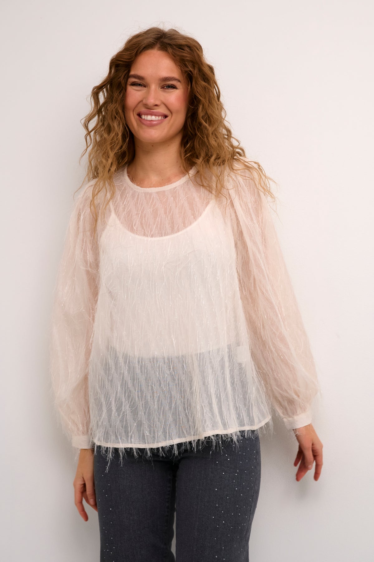 CULTURE Patty Blouse Off-White