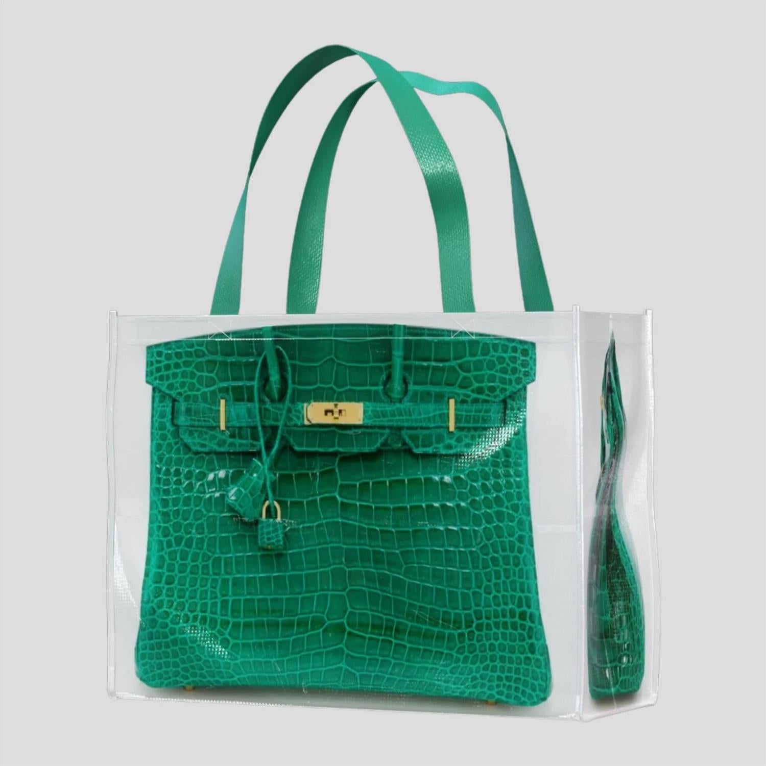 STICKY BESTIE Crocery Bag Green