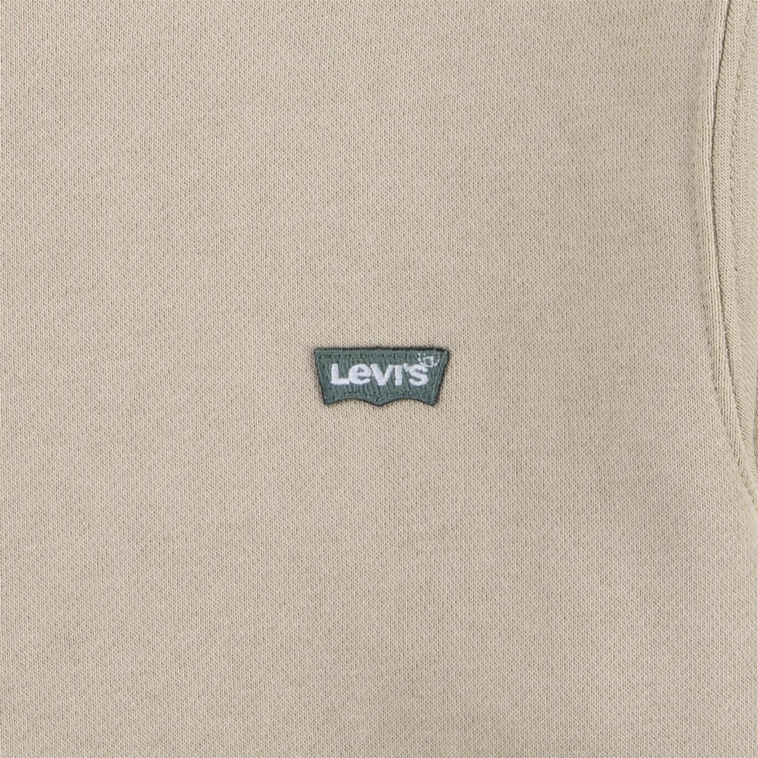 LEVIS Hettegenser m/ liten batwing logo Beige