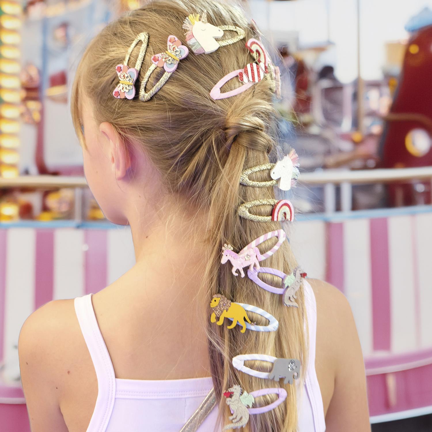 ROCKAHULA Kids Unicorn Clips - Farmor Ingvarda