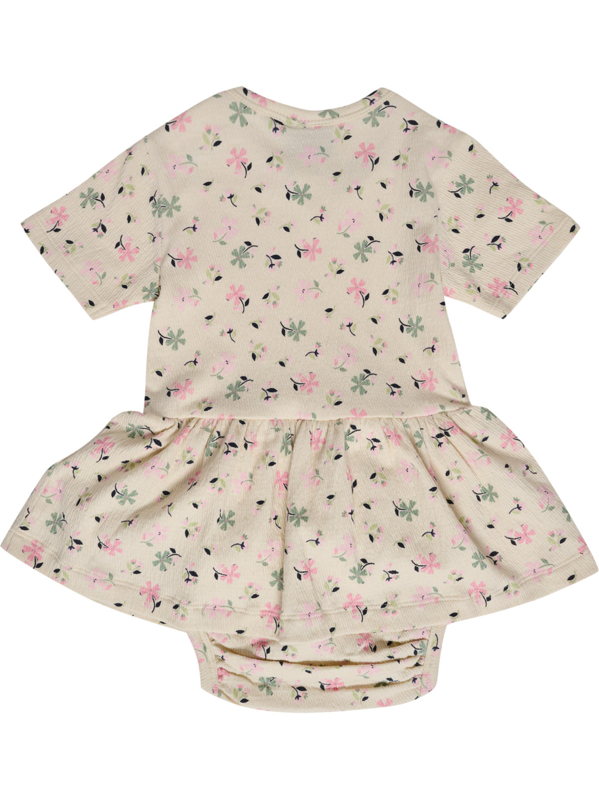 HUMMEL 0-4ÅR Tyra Body kjole Krem/Blomstret