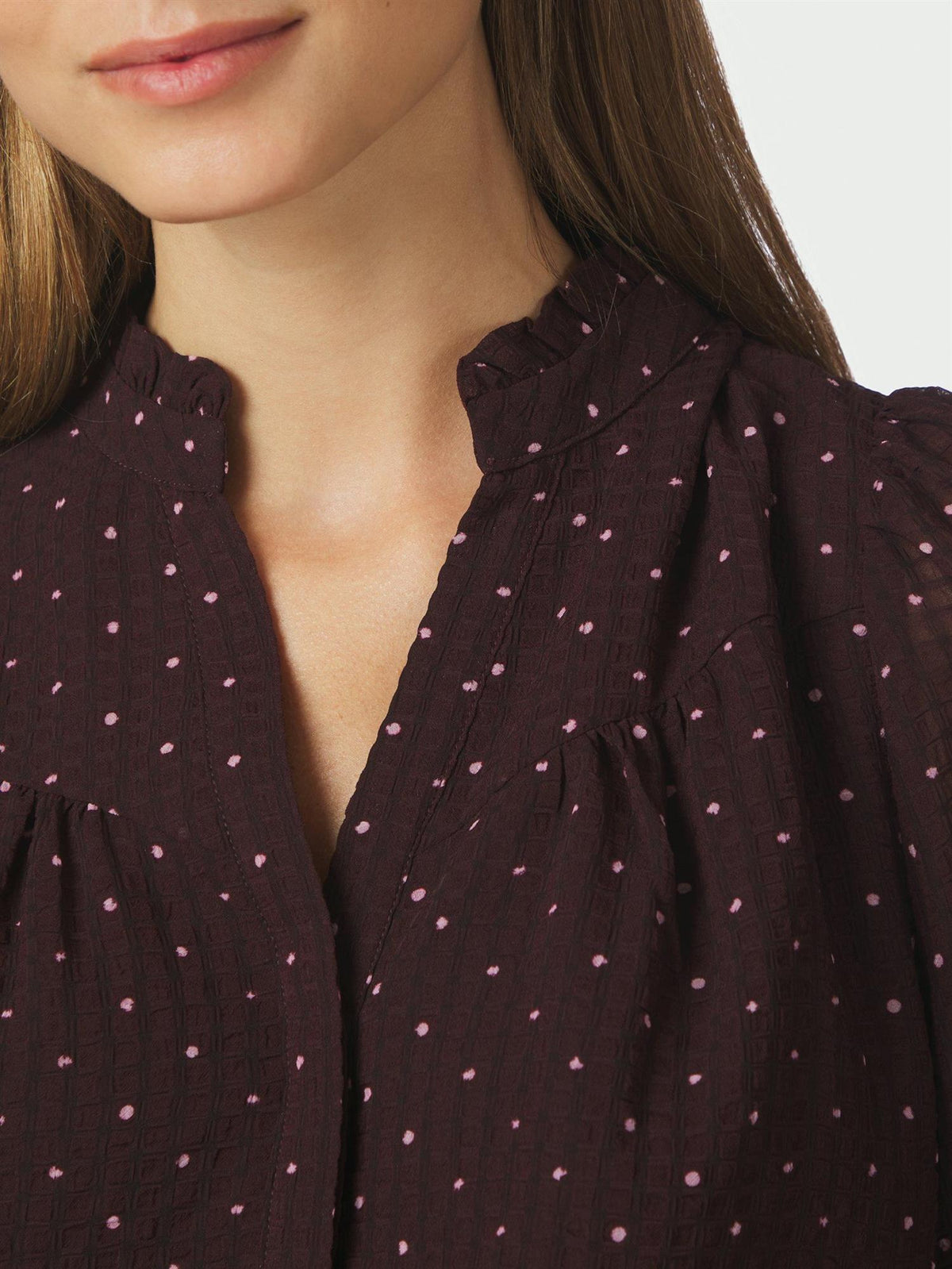 NEO NOIR Astrida Dotted Blouse