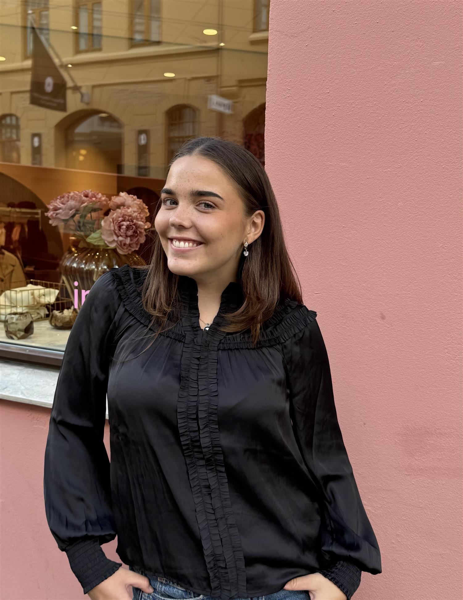 RUE de FEMME Alba Blouse Black