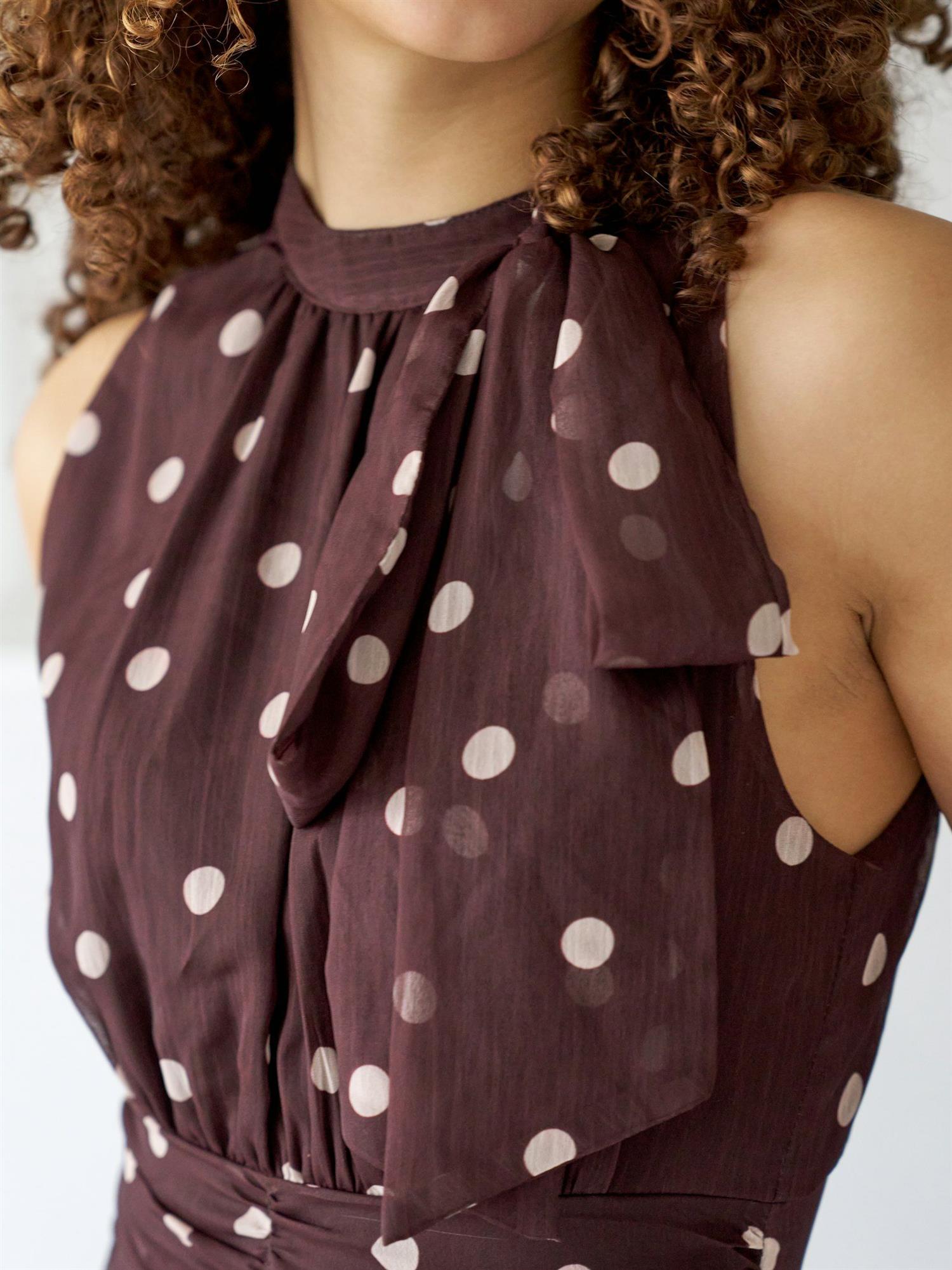NEO NOIR Marli Big Dot Dress