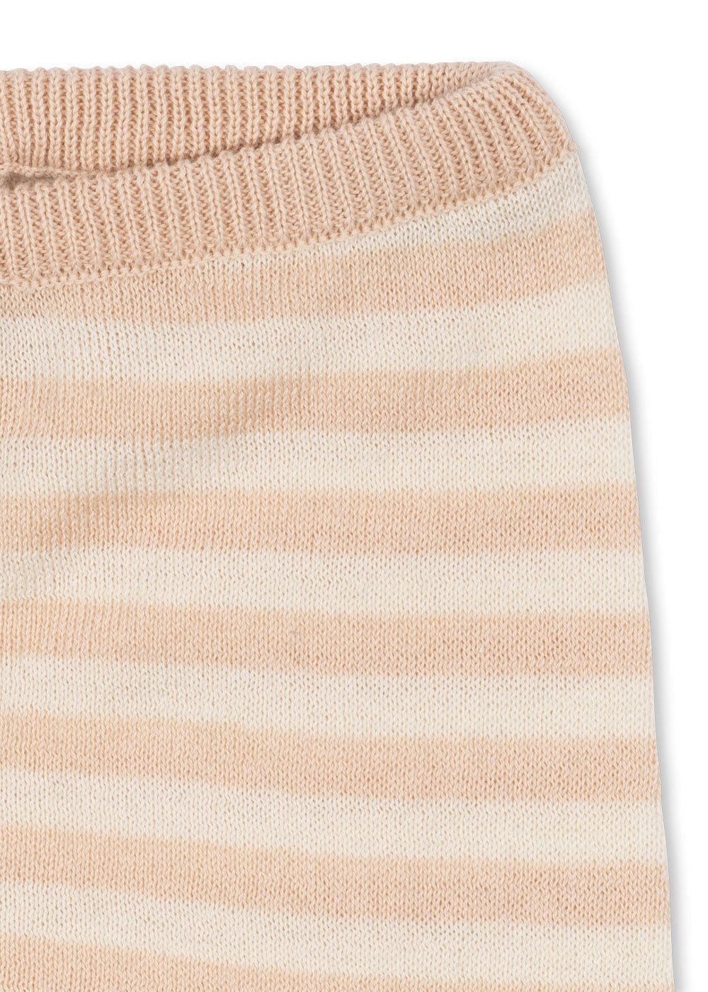 FANGA FONTANA by Konges Sløjd Venti Knit Pants Krem/Rosa - Farmor Ingvarda