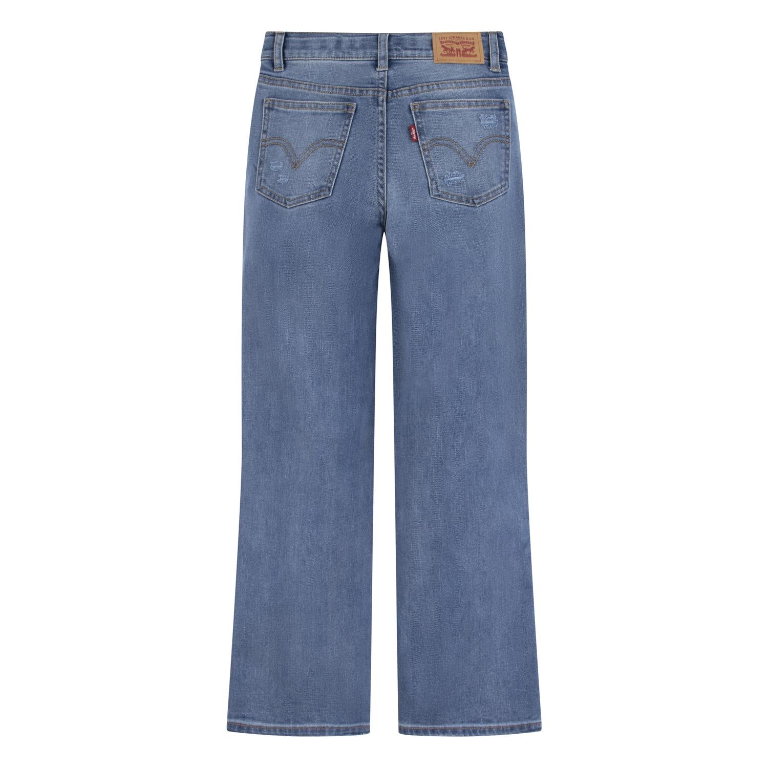 LEVIS Wide Leg - Stretch Jeans Blå