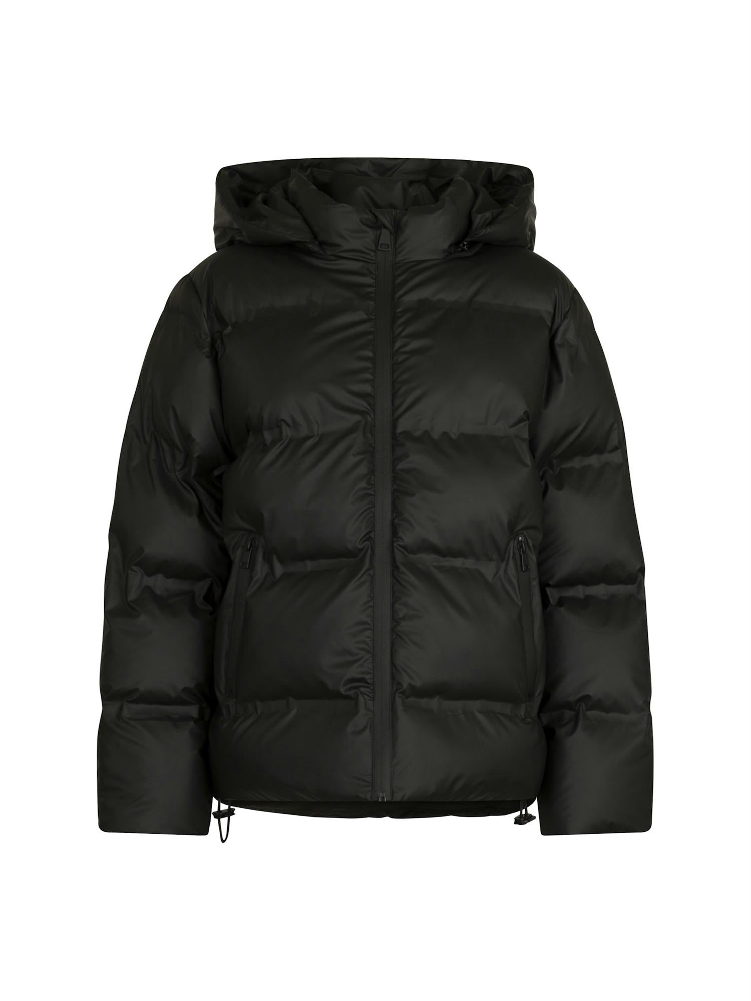 NEO NOIR Fox C Puffer Jacket Sort