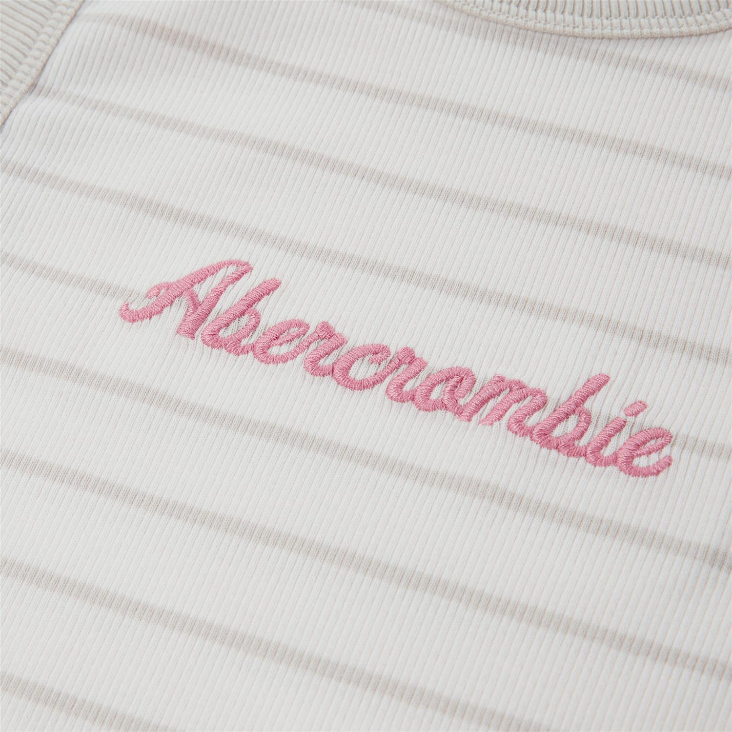 ABERCROMBIE & FITCH Singlet m/striper Striper - Farmor Ingvarda