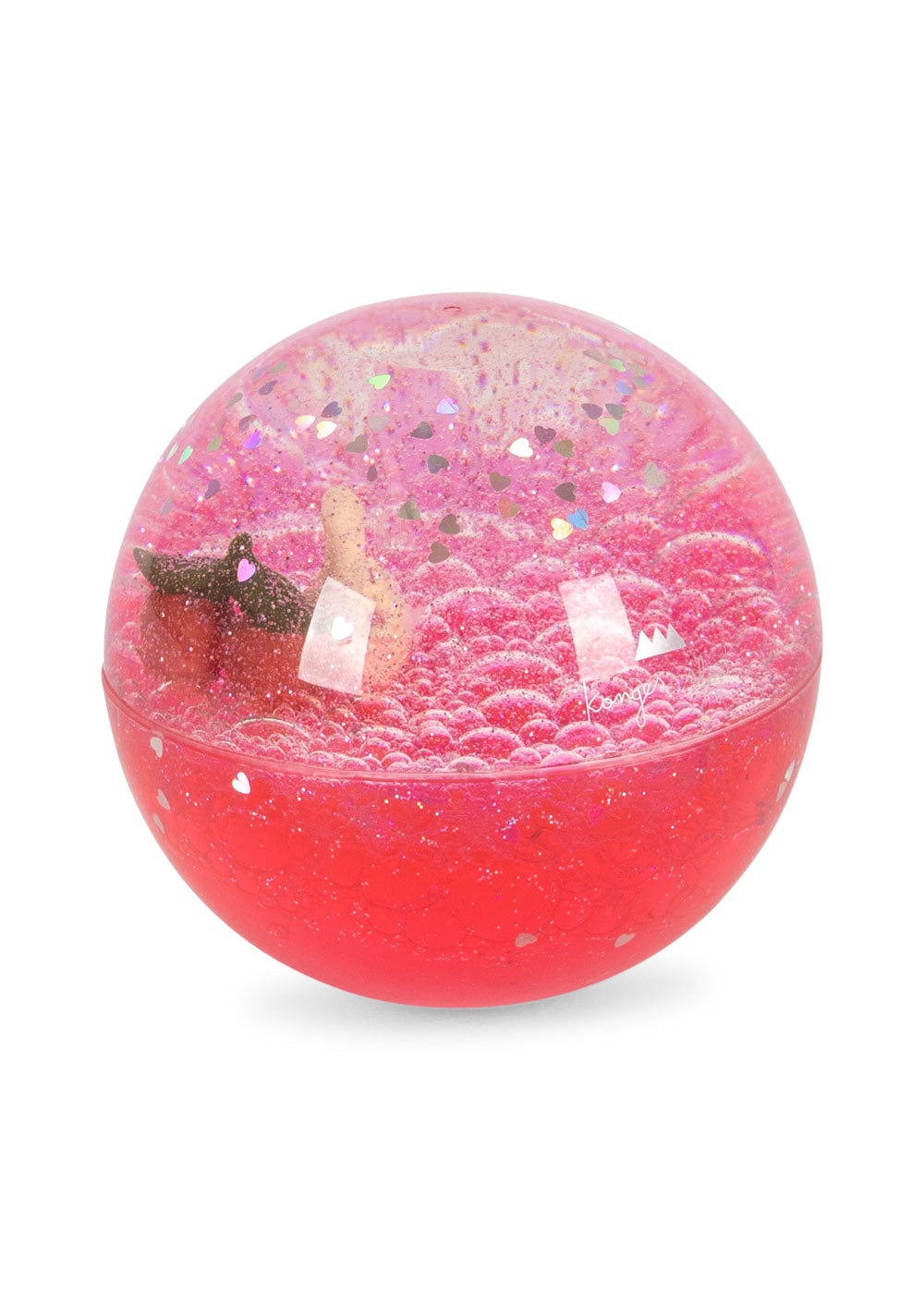 KONGES SLØJD Glitter Water Ball,Cherry