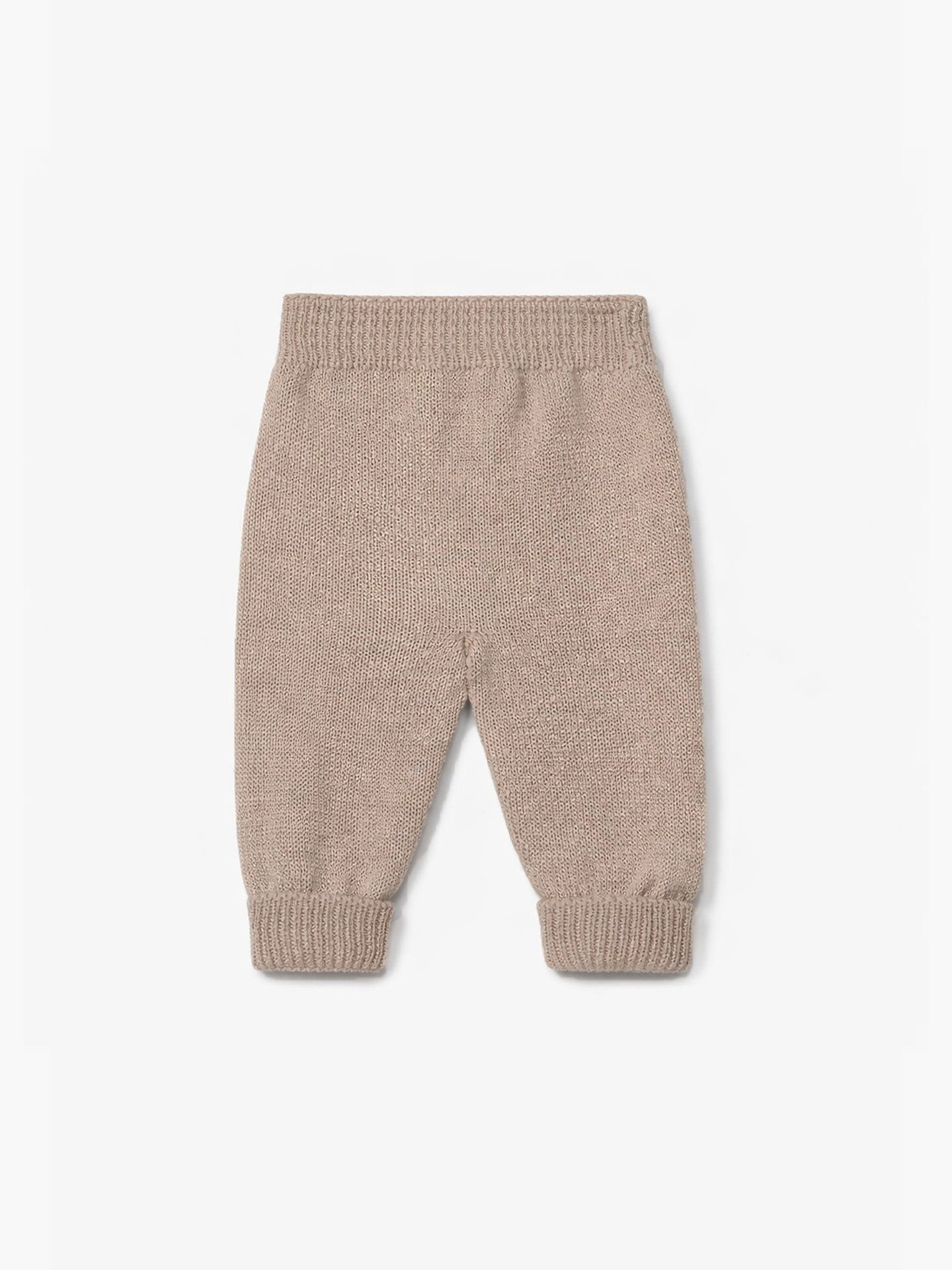 WEDOBLE Strikket bukse,Ull Beige