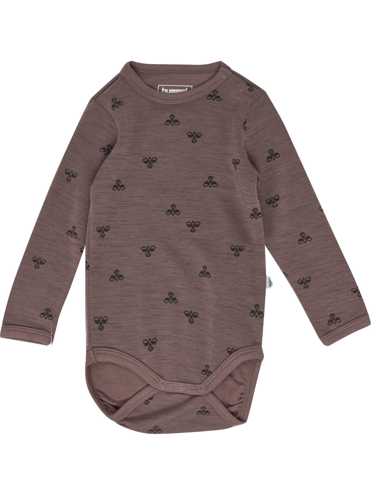 HUMMEL 0-4ÅR Ullbody Twilight Mauve - Farmor Ingvarda