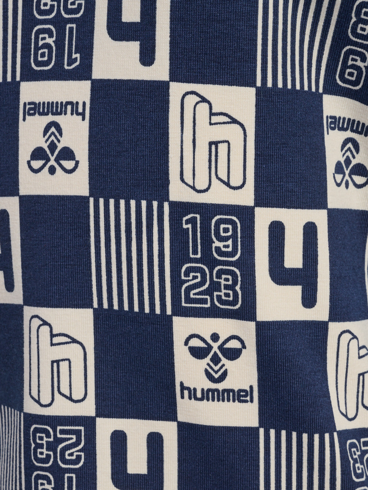HUMMEL 0-4ÅR Janus T-skjorte Mørkeblå - Farmor Ingvarda