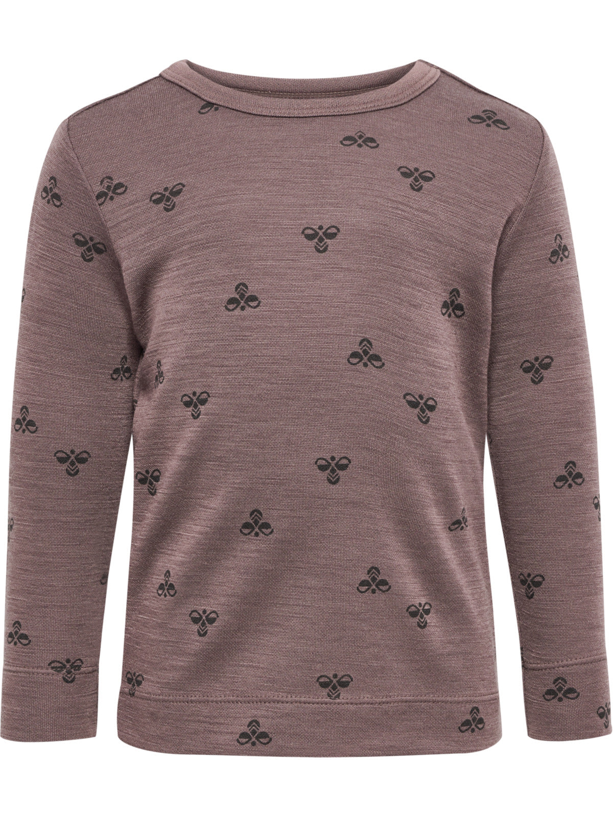 HUMMEL 4-14ÅR Ulltrøye Twilight Mauve - Farmor Ingvarda