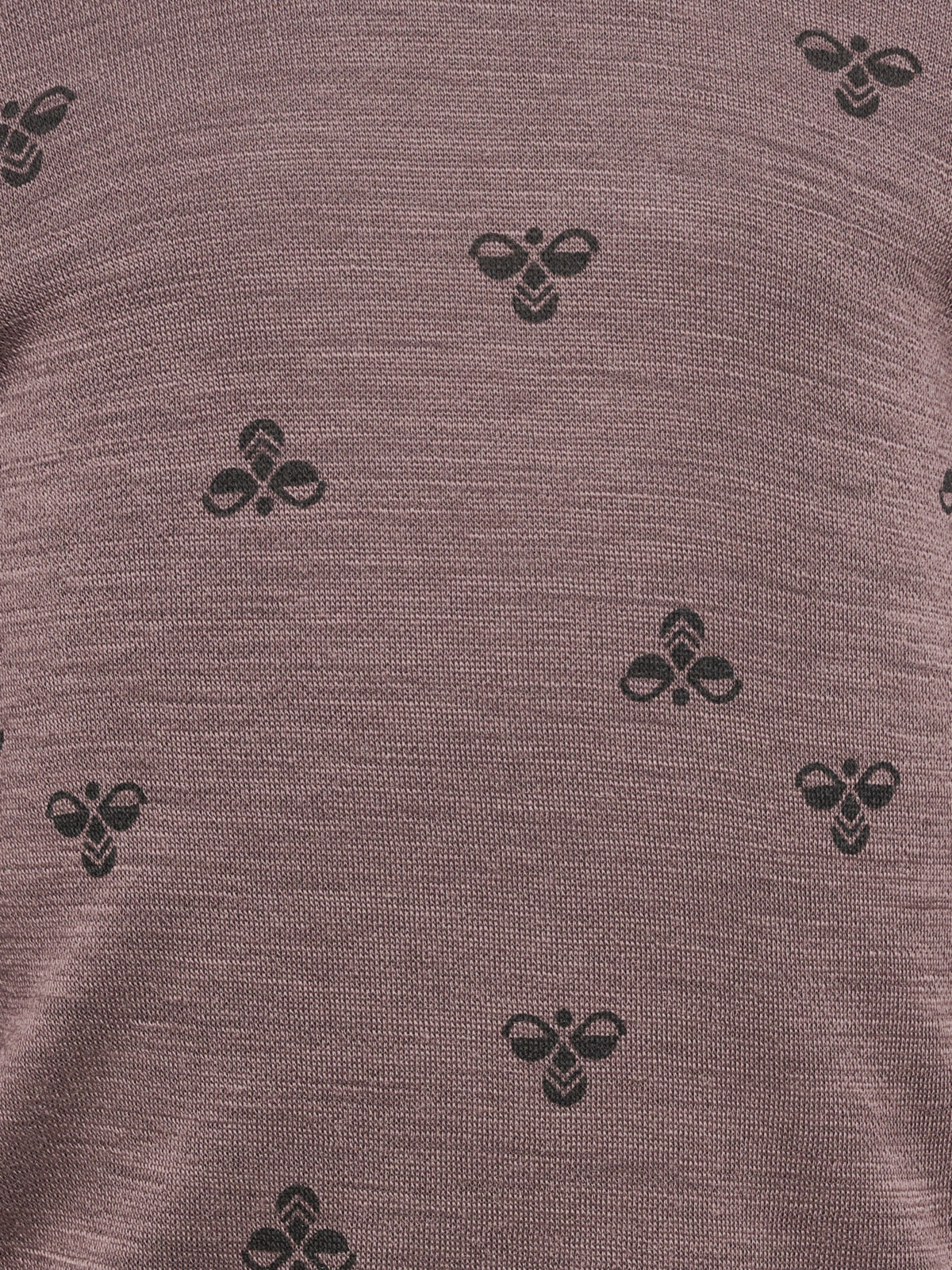 HUMMEL 4-14ÅR Ulltrøye Twilight Mauve - Farmor Ingvarda
