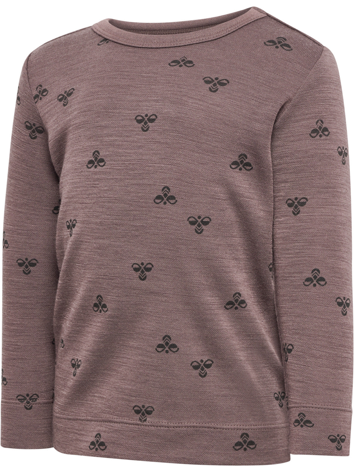 HUMMEL 4-14ÅR Ulltrøye Twilight Mauve - Farmor Ingvarda