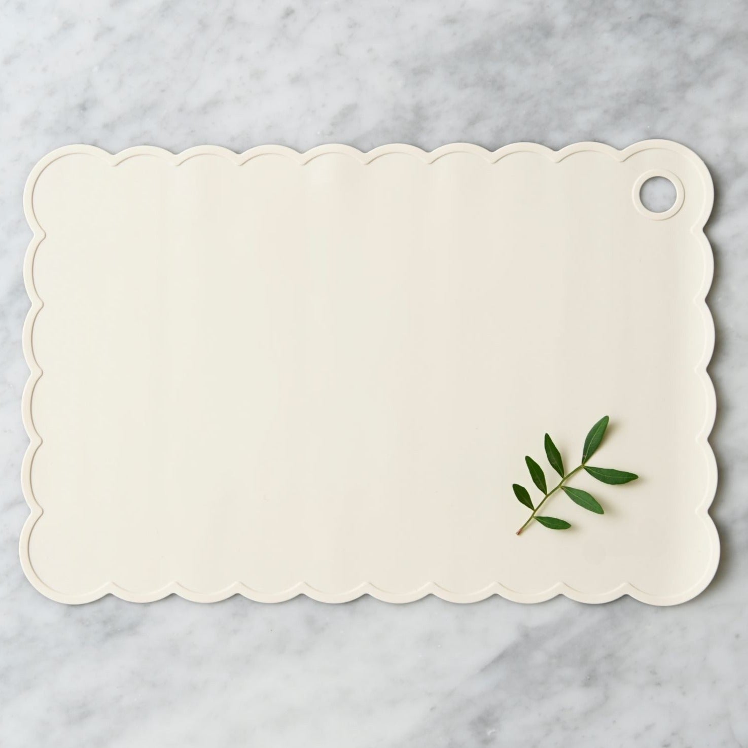 JACK o JUNO Poppy Placemat Krem - Farmor Ingvarda