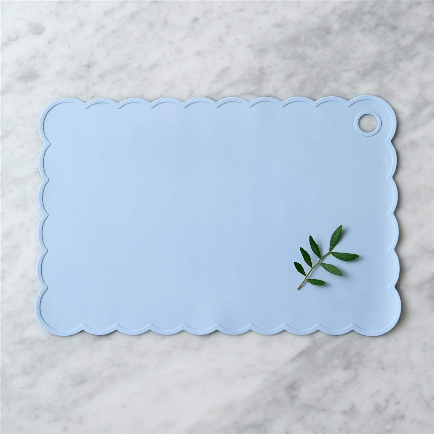 JACK o JUNO Poppy Placemat Lyseblå - Farmor Ingvarda