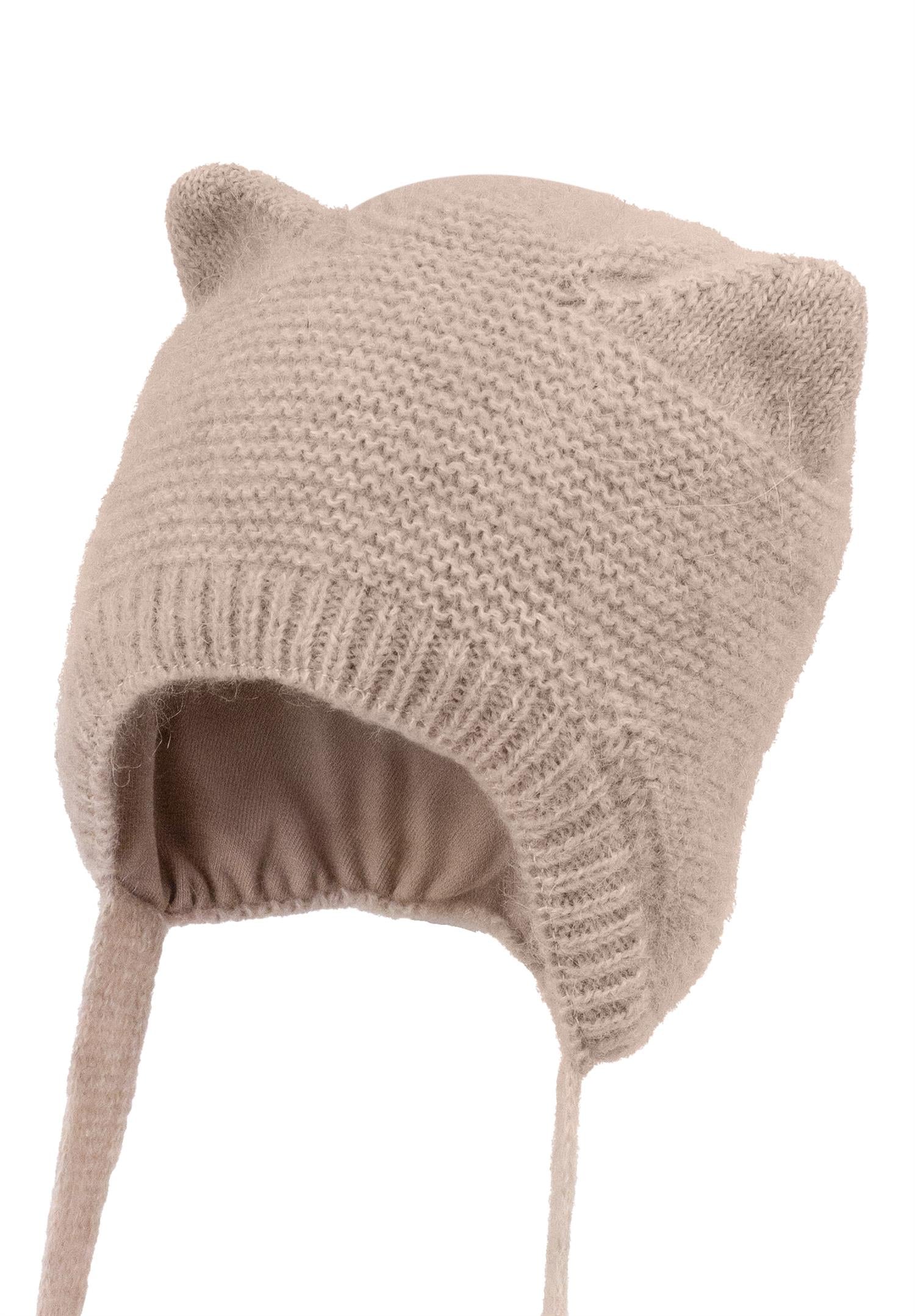 JAMIKS Guyana Babylue m/ører Beige - Farmor Ingvarda