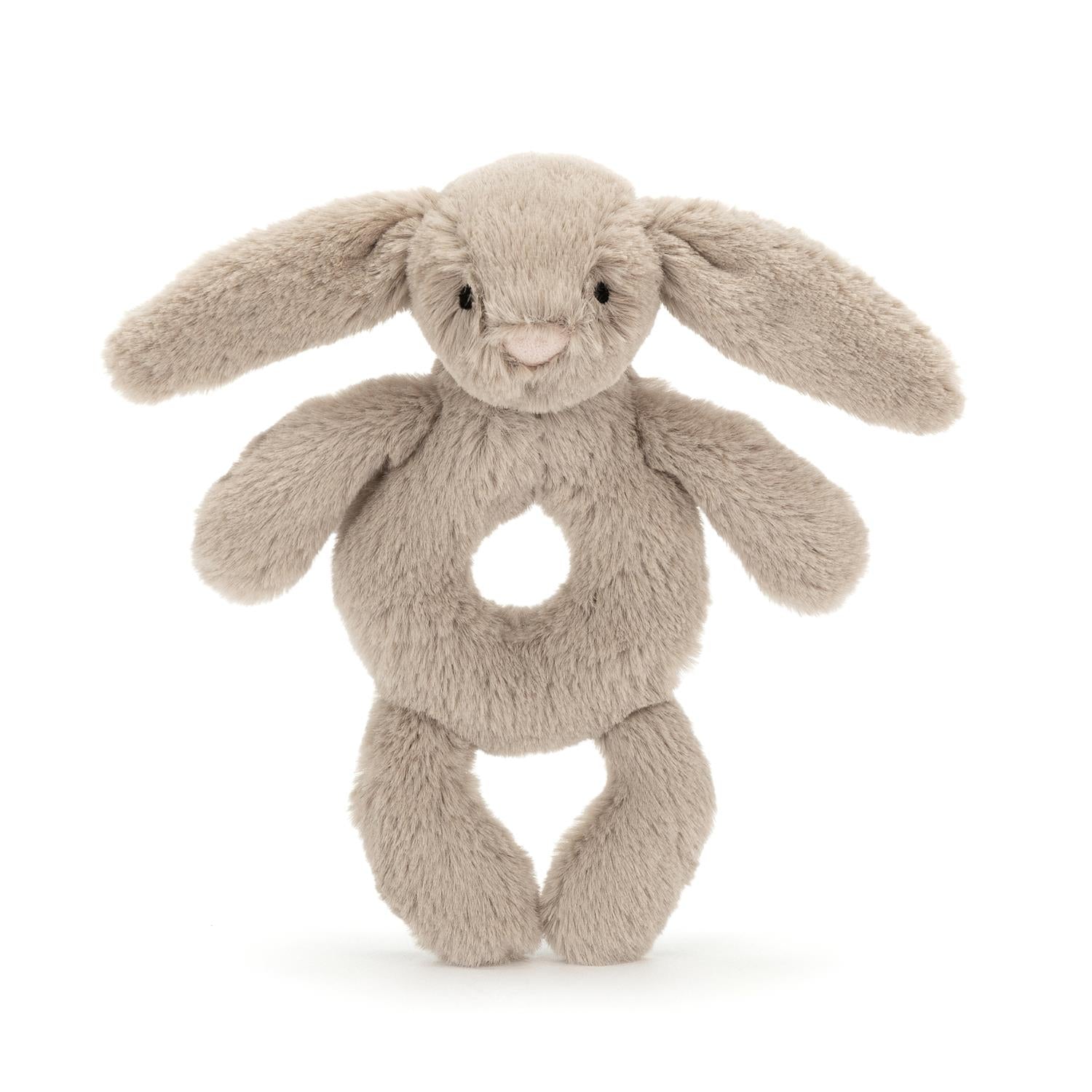JELLYCAT Bashful Beige Bunny Ring Rangle Beige - Farmor Ingvarda