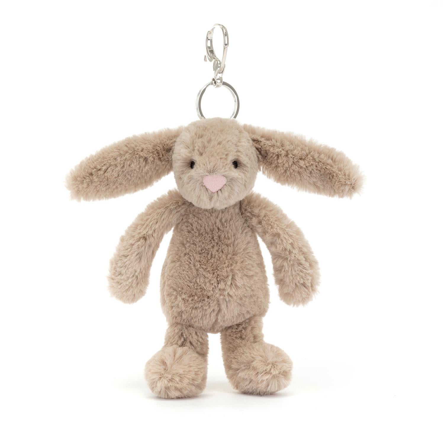 JELLYCAT Bashful Bunny Beige Bag Charm - Farmor Ingvarda
