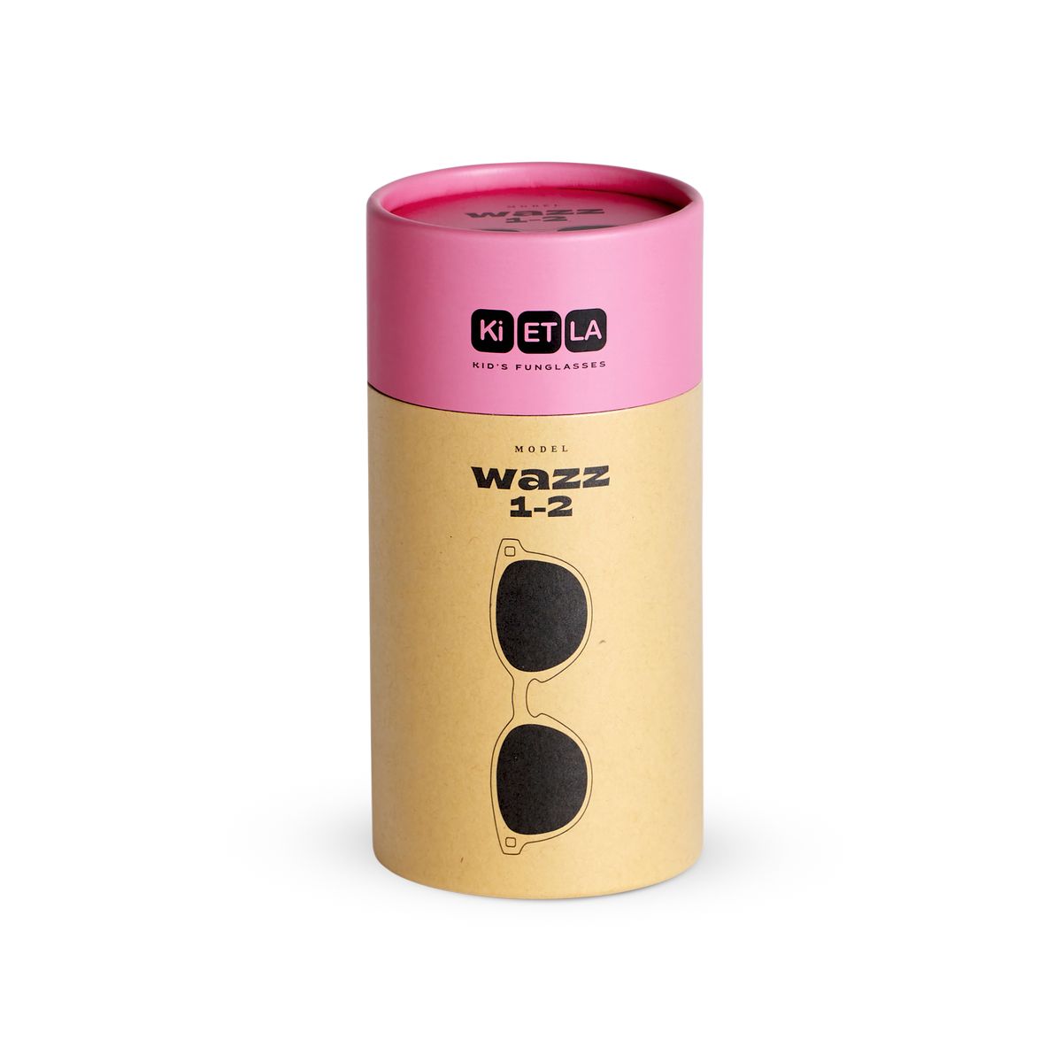 Ki ET LA Solbriller 2-4 år,Wazz Rosa - Farmor Ingvarda