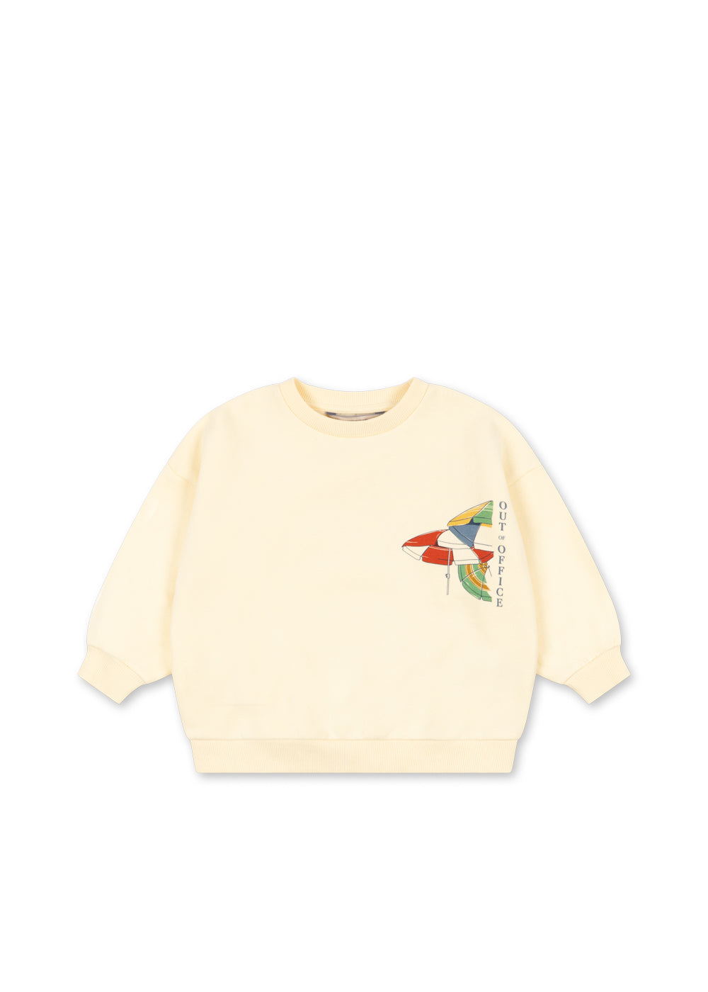 KONGES SLØJD Lou Sweat Shirt Lysegul - Farmor Ingvarda