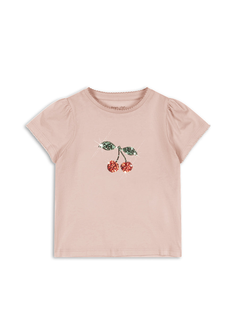 KONGES SLØJD Famo Puff Tee,Kirsebær Lys Rosa - Farmor Ingvarda