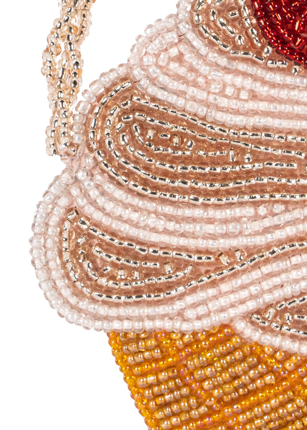 KONGES SLØJD Beaded Ice Cream Strap Wallet - Farmor Ingvarda