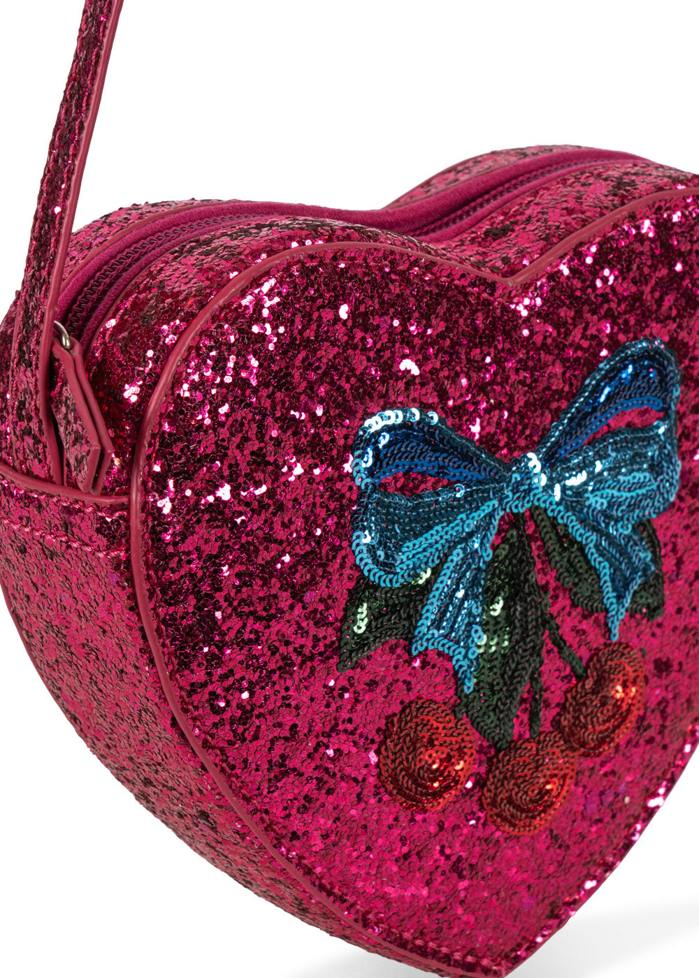 KONGES SLØJD Tut Shoulder Bag Cerise Rosa - Farmor Ingvarda