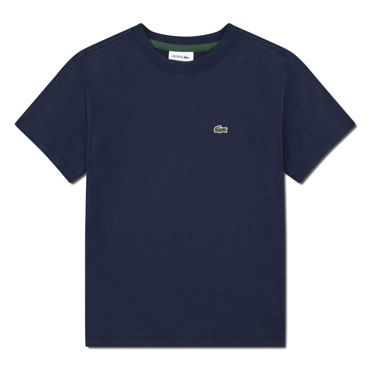 LACOSTE T-skjorte liten logo Mørkeblå - Farmor Ingvarda