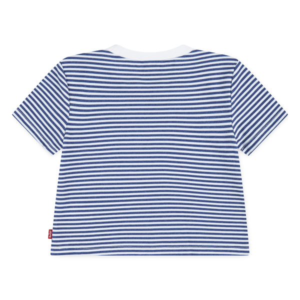 LEVIS 0-3ÅR T-skjorte Blå/Stripet - Farmor Ingvarda