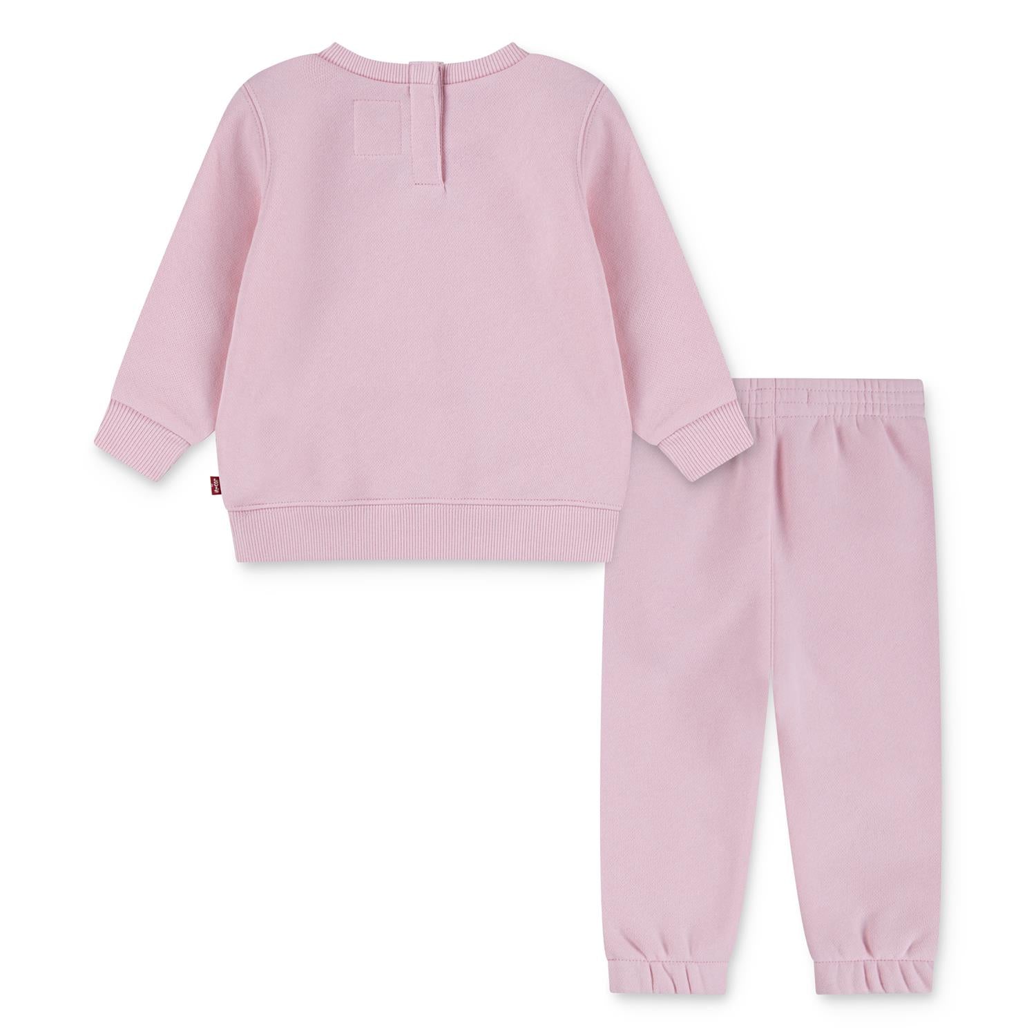 LEVIS 0-3ÅR Joggedress,2-delt Rosa - Farmor Ingvarda