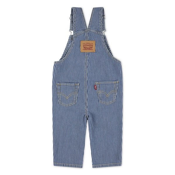 LEVIS 0-3ÅR Stripet Overall Blå/Stripet - Farmor Ingvarda