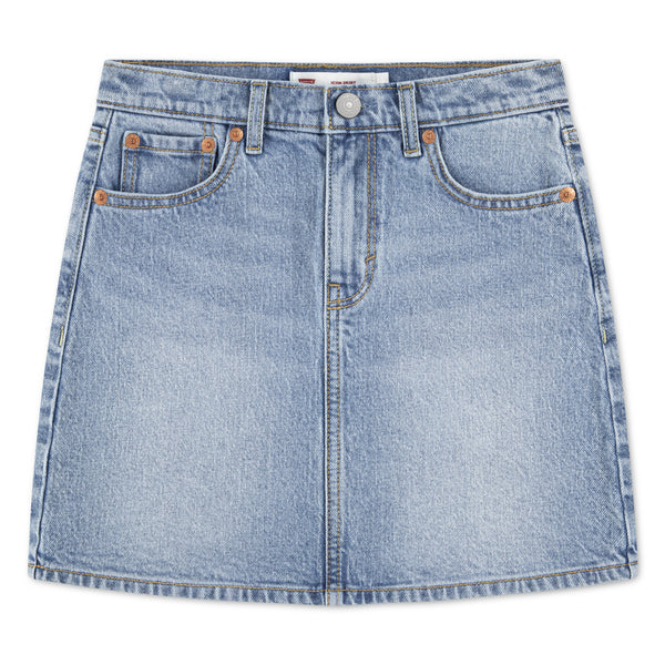 LEVIS 4-14ÅR Icon Skjørt Lys Dongeri - Farmor Ingvarda