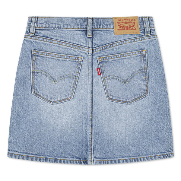 LEVIS 4-14ÅR Icon Skjørt Lys Dongeri - Farmor Ingvarda