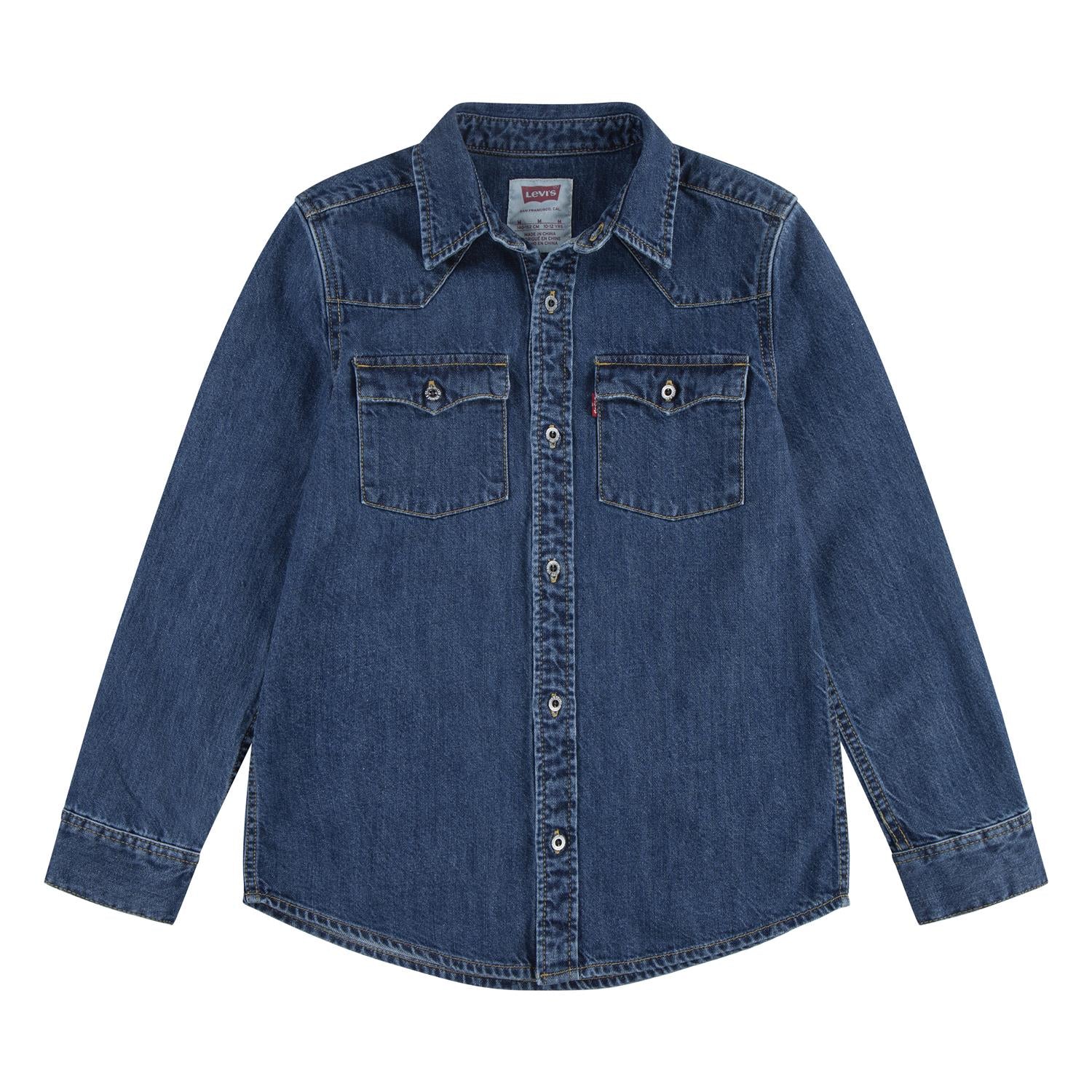 LEVIS Western shirt Jeans Blå - Farmor Ingvarda