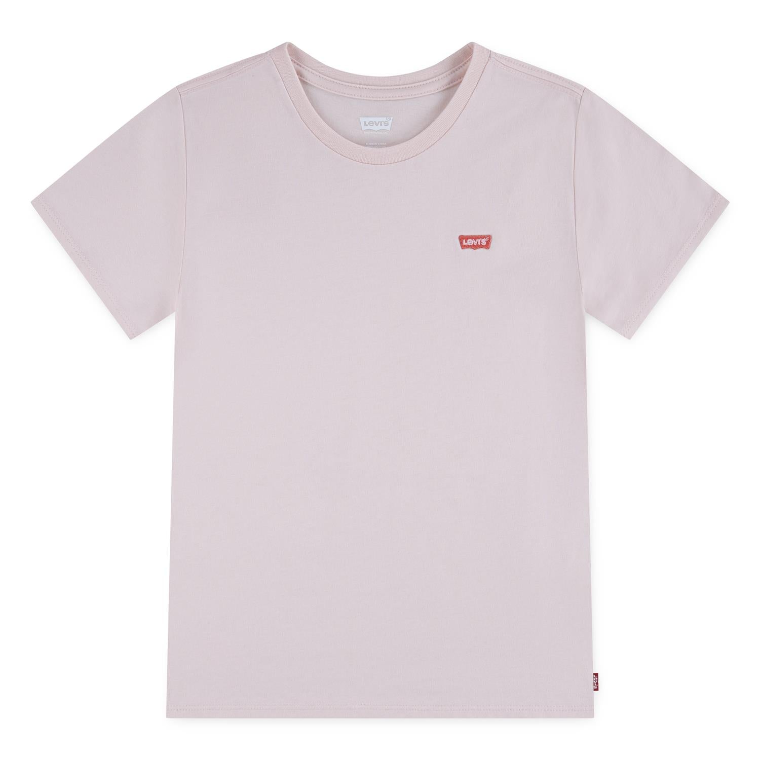 LEVIS 4-14ÅR T-skjorte m/liten logo Lys Rosa - Farmor Ingvarda