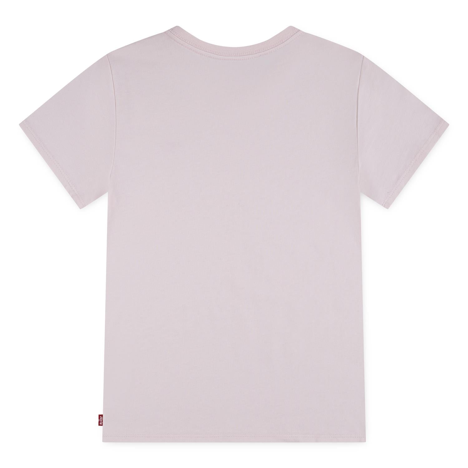 LEVIS 4-14ÅR T-skjorte m/liten logo Lys Rosa - Farmor Ingvarda
