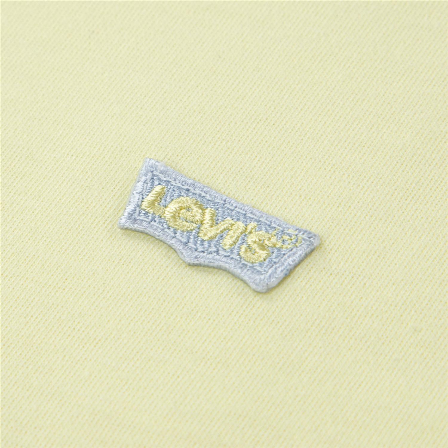 LEVIS 4-14ÅR T-skjorte m/liten logo Lysegul - Farmor Ingvarda