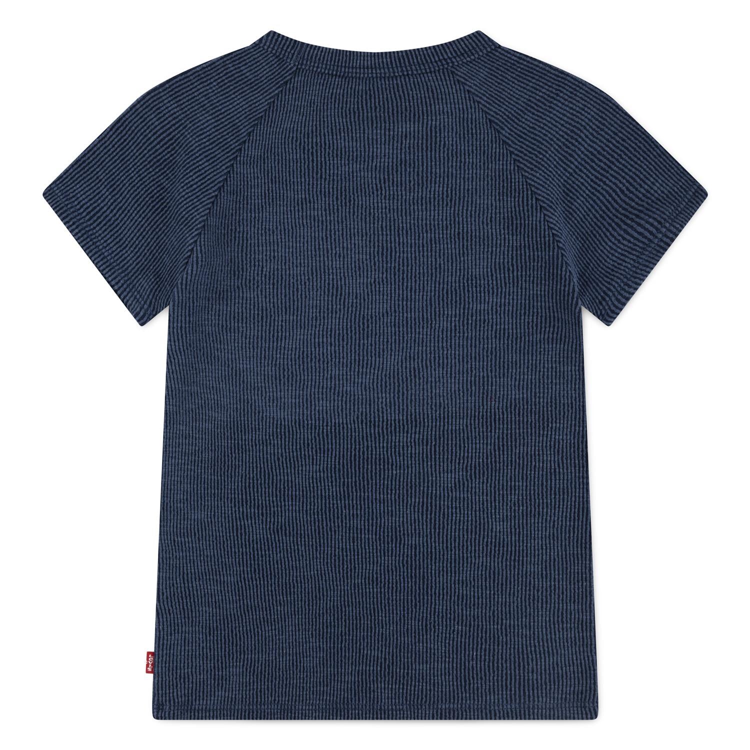LEVIS T-skjorte Rib Blå - Farmor Ingvarda