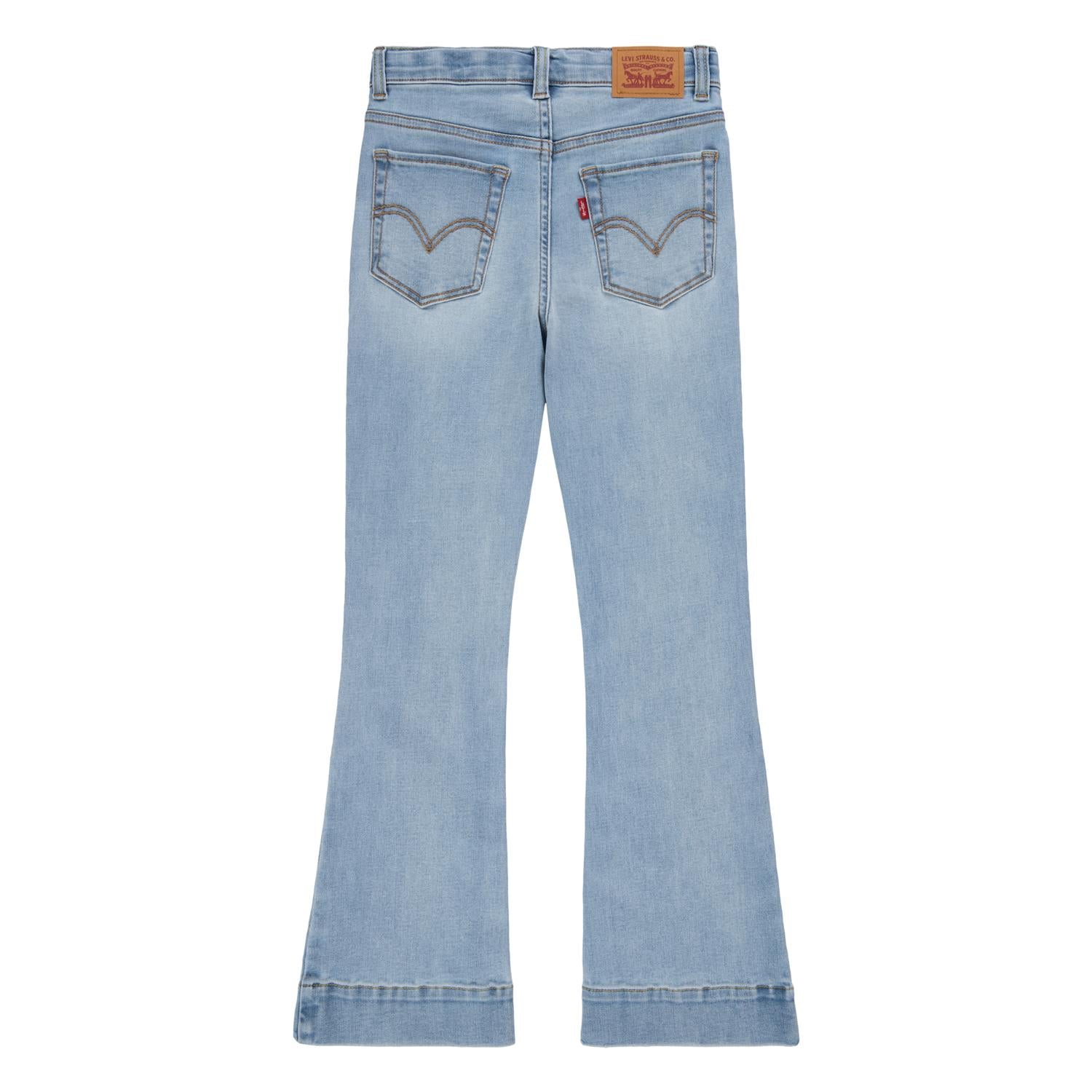 LEVIS 4-14ÅR 726 High Rise Flare Jeans Lys Denim - Farmor Ingvarda